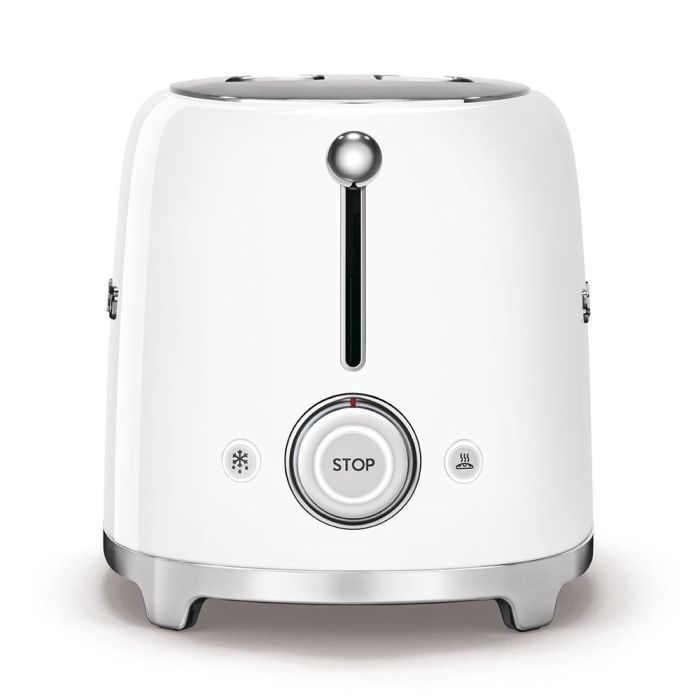 Smeg TSF01WHEU Tostadora 2 Rebanadas Estilo Años 50 Blanco 2
