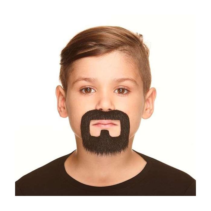 My Other Me Bigote y Barba Infantil Multicolor Talla Única para Niños +5 Años 0 My Other Me Bigote y Barba Infantil Multicolor Talla Única para Niños +5 Años 0