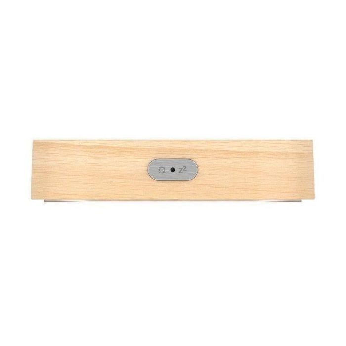 CGV CGV3322101306803 Reloj despertador ACUNA - 13068 con estructura de madera maciza 1 CGV CGV3322101306803 Reloj despertador ACUNA - 13068 con estructura de madera maciza 1