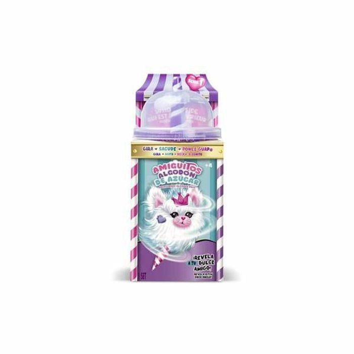Bizak Juego Peluche Amiguitos Algodón de Azúcar - Gira el cono, descubre, peina y customiza tu peluche, surtidos +4 años 2 Bizak Juego Peluche Amiguitos Algodón de Azúcar - Gira el cono, descubre, peina y customiza tu peluche, surtidos +4 años 2