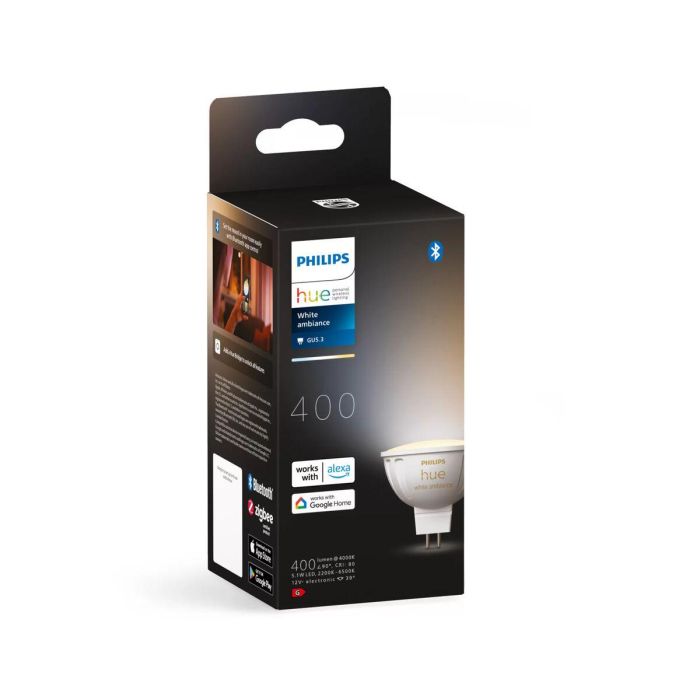 Philips Hue AAANL79839 Bombilla Conectada MR16 Luz Blanca Compatible Bluetooth con App y Voz 19 Philips Hue AAANL79839 Bombilla Conectada MR16 Luz Blanca Compatible Bluetooth con App y Voz 19