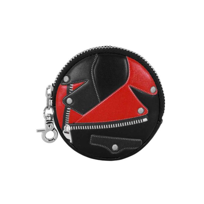 Monedero Cookie Jacket DC Comics Harley Quinn Negro 1 Monedero Cookie Jacket DC Comics Harley Quinn Negro 1