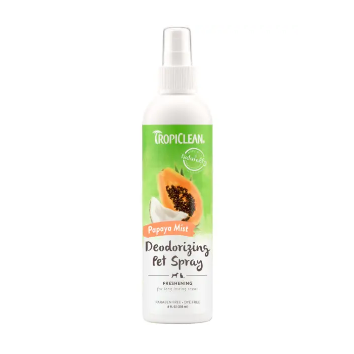 Tropiclean Spray Desodorizante Papaya Coco 236 mL