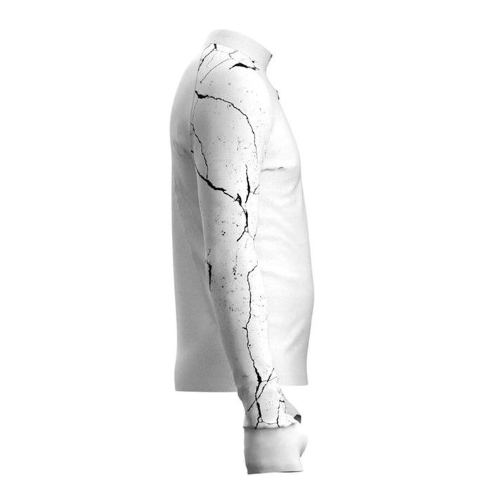 Camiseta de Manga Larga Hombre Joma Sport Deva R-Night Blanco Negro 13-14 Años 3