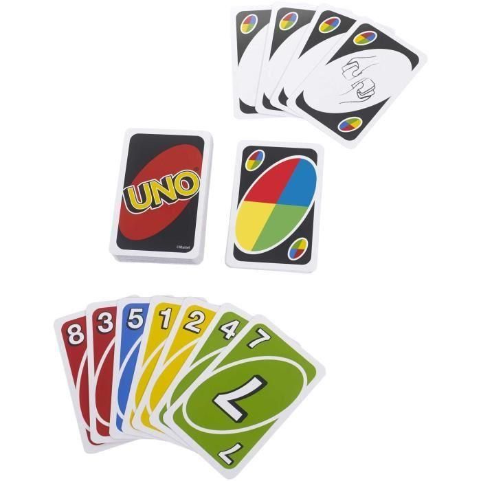 Juego de Cartas Mattel UNO Deluxe 4 Juego de Cartas Mattel UNO Deluxe 4