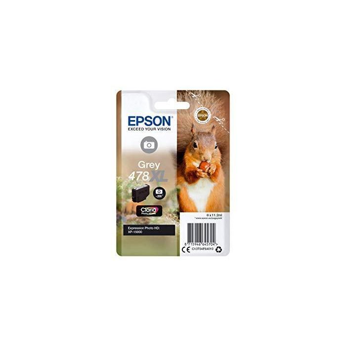 Epson Tinta Gris Claria Photo Hd Xp-15000 - 478XL Epson Tinta Gris Claria Photo Hd Xp-15000 - 478XL