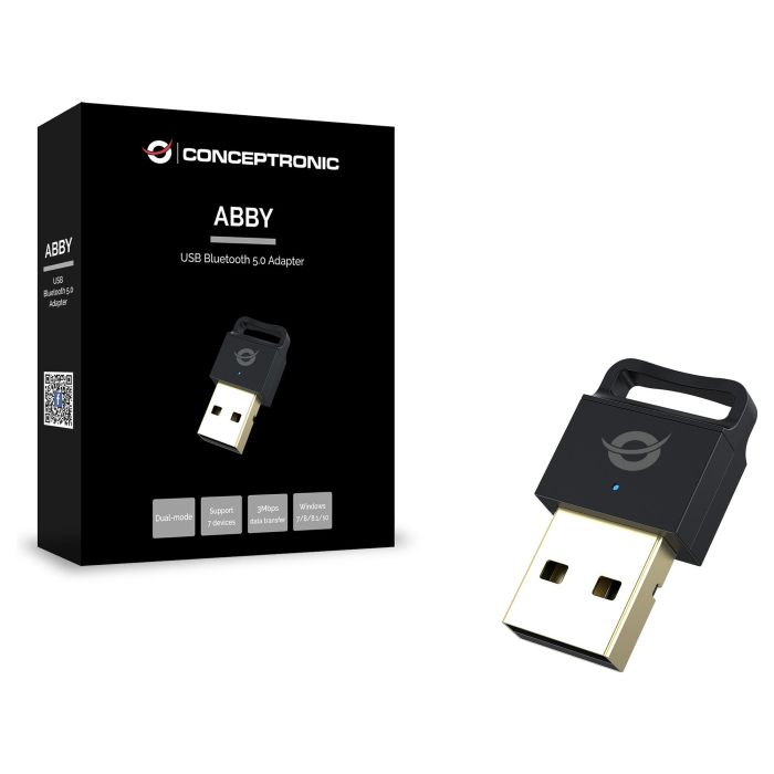 CONCEPTRONIC RECEPTOR USB BLUETOOTH 5.0 ADMITE HASTA 7 DISPOSITIVOS BLUETOOTH 1