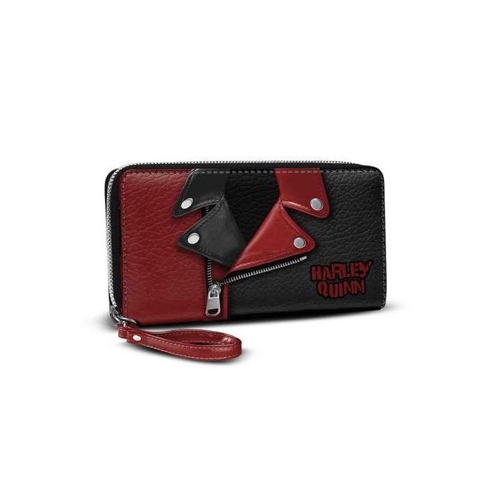 Karactermania Billetero Essential Harley Quinn Jacket Negro PVC 19x10x2 cm 0 Karactermania Billetero Essential Harley Quinn Jacket Negro PVC 19x10x2 cm 0