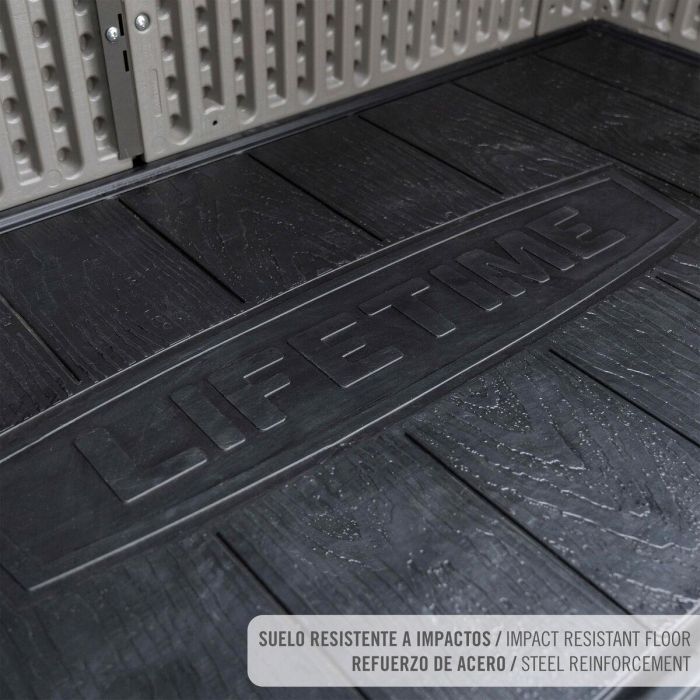 Mueble de almacenaje Lifetime Gris 143 x 174 x 74 cm 1 Mueble de almacenaje Lifetime Gris 143 x 174 x 74 cm 1