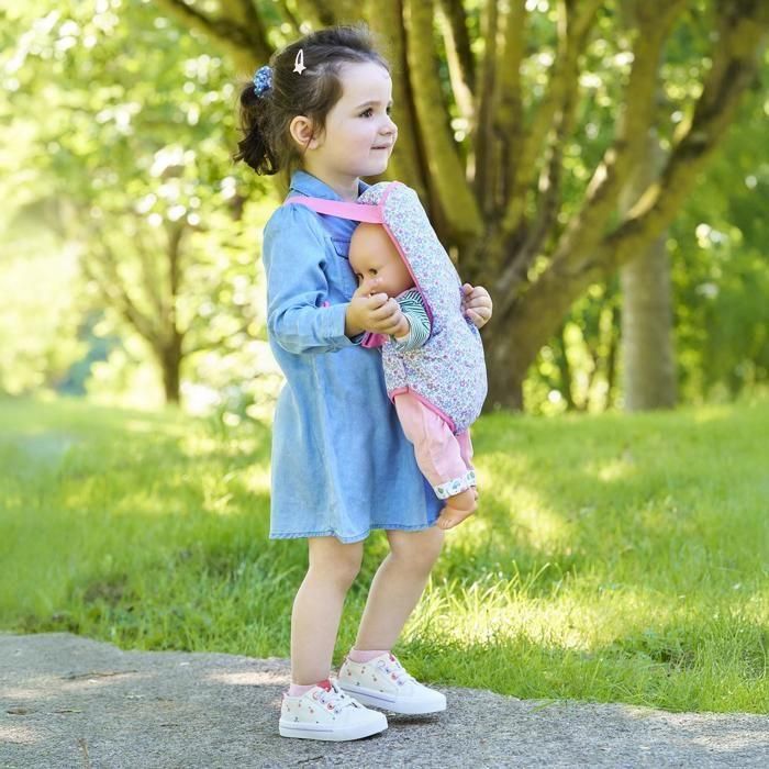 Portabebés - Corolle - Floral - Para muñecas de 36/42 cm - a partir de 3 años - Ajustable 3 Portabebés - Corolle - Floral - Para muñecas de 36/42 cm - a partir de 3 años - Ajustable 3