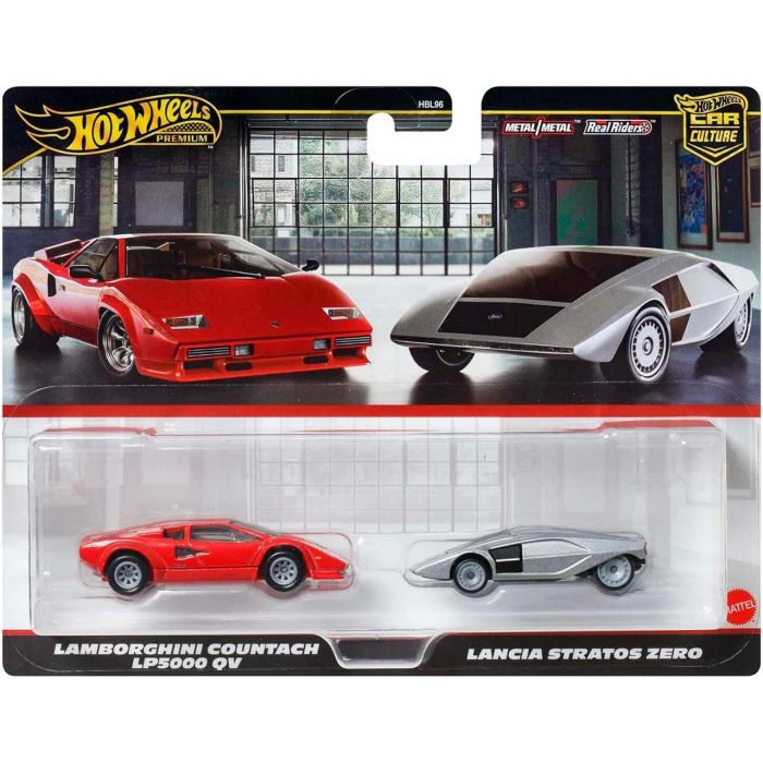 Pack Premium 2 Car Culture Lancia Y Lambo Jbl02 Hot Wheels 4