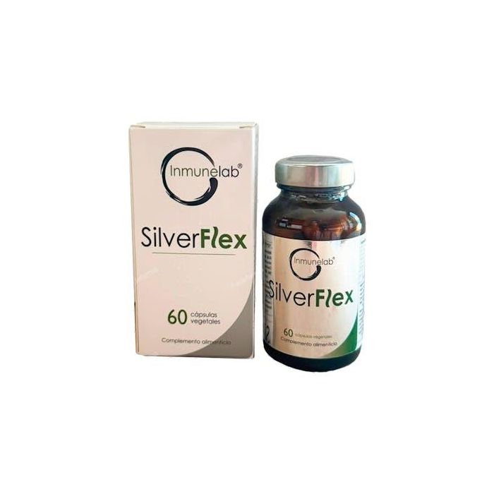 INMUNELAB Silverflex 60 Cápsulas con Cúrcuma, Bambú y Colágeno para Apoyo Articular