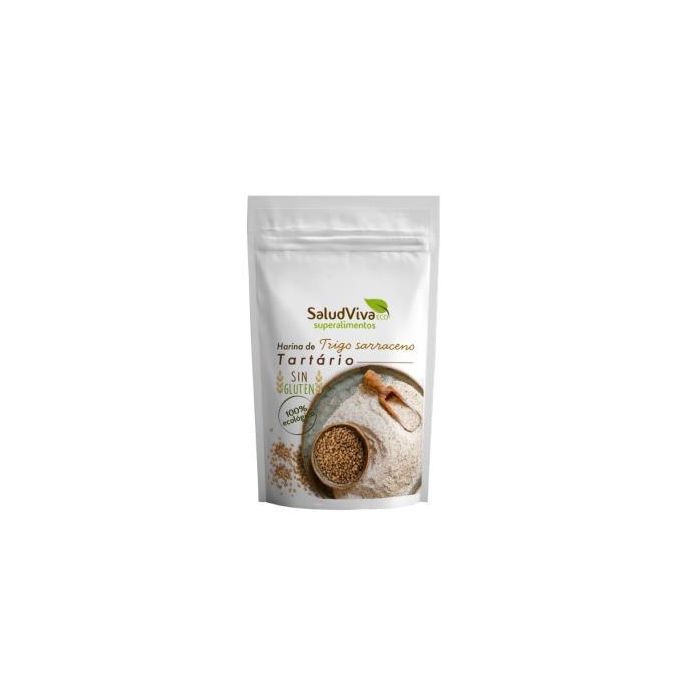 Salud Viva Harina de Trigo Sarraceno Tartario 250g Molino de Piedra Sin Gluten Ecológica
