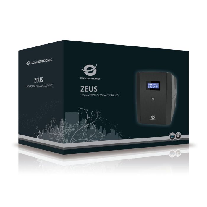 SAI Interactivo Conceptronic ZEUS04EM 2200 VA 2