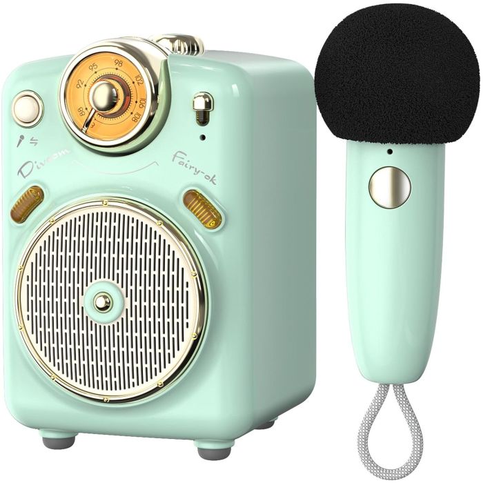 Divoom Lautsprecher Fairy OK Bluetooth inkl. Mikro grün 0 Divoom Lautsprecher Fairy OK Bluetooth inkl. Mikro grün 0