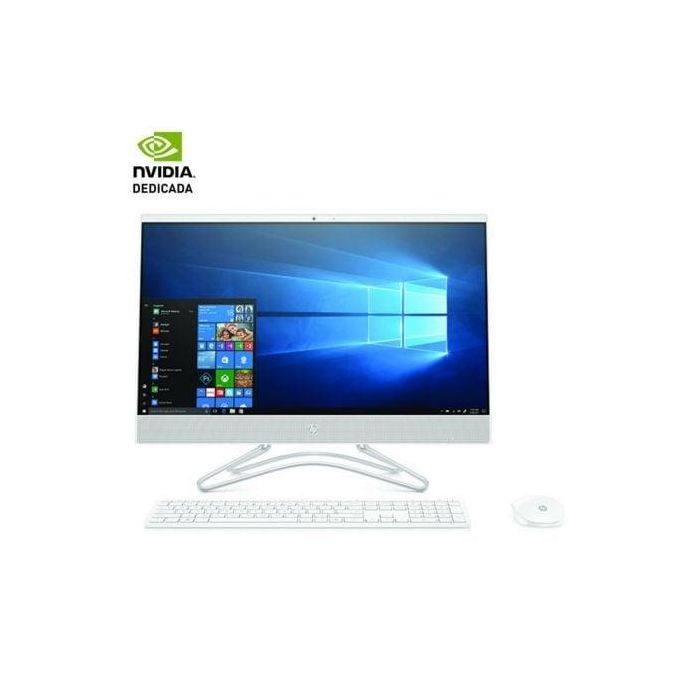PC ALL IN ONE HP 24-F0074NS - I5-9400T 1.8GHZ - 8GB - 512GB SSD - GEFORCE MX110 2GB - 23.8"/60.4CM FHD - TEC+RATON - NO ODD - W10 - BLANCO NIEVE PC ALL IN ONE HP 24-F0074NS - I5-9400T 1.8GHZ - 8GB - 512GB SSD - GEFORCE MX110 2GB - 23.8"/60.4CM FHD - TEC+RATON - NO ODD - W10 - BLANCO NIEVE