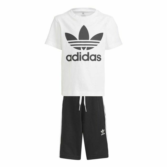 Conjunto Deportivo para Niños Adidas Adicolor Blanco 0 Conjunto Deportivo para Niños Adidas Adicolor Blanco 0