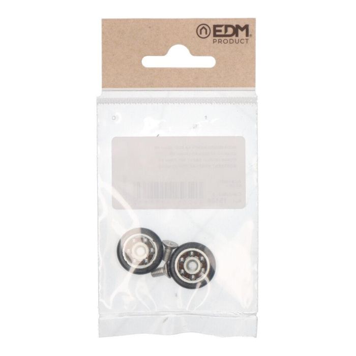 Blister con 2 rodamientos para mampara rd1 ø20mm ne 91337 edm