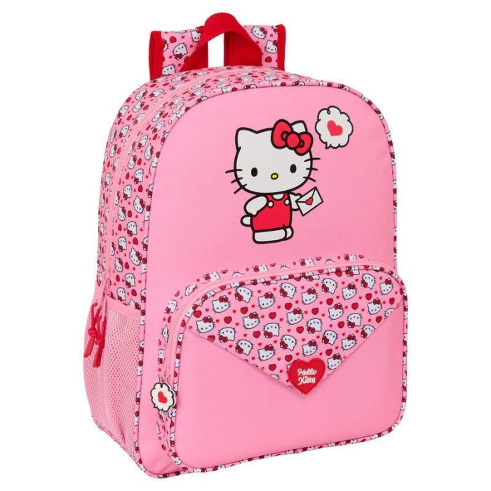 Mochila Hello Kitty 42cm adaptable 0 Mochila Hello Kitty 42cm adaptable 0