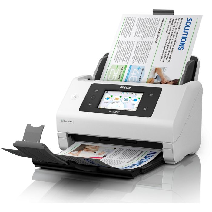Epson WorkForce DS-800WN Escáner A4 Red y Wifi Autónomo 50ppm/100ipm Alimentador 100 Hojas Dúplex Compatible Open Platform 2