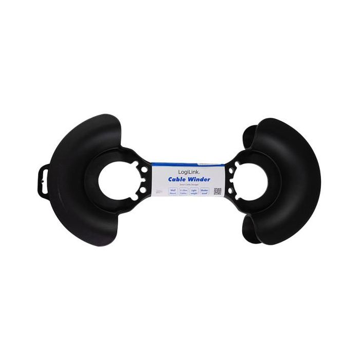 Logilink Kabelaufroller, für 2-20m Kabel, Wandmontage 6 Logilink Kabelaufroller, für 2-20m Kabel, Wandmontage 6