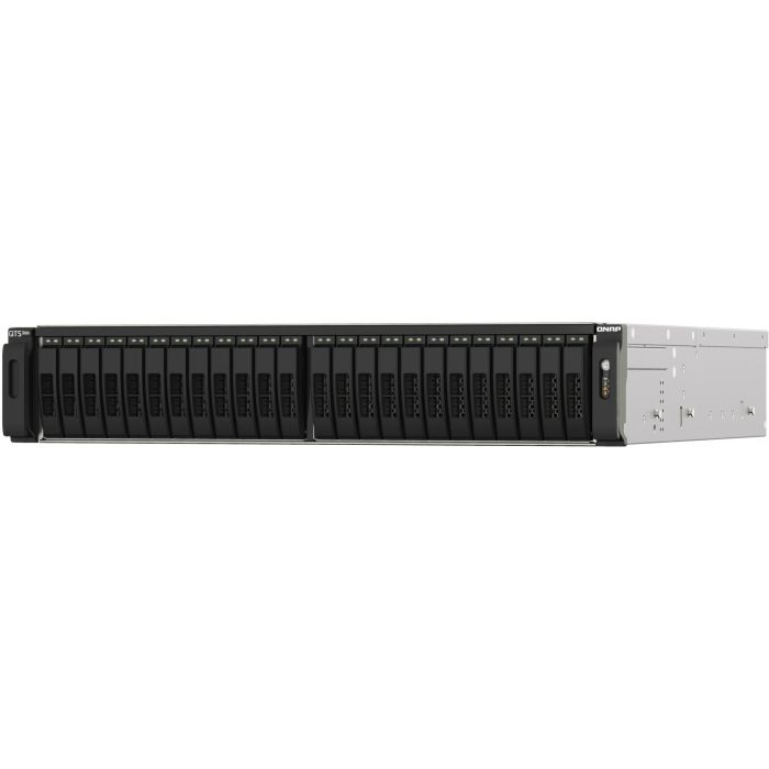 QNAP TS-h2490FU-7302P-128G NAS all-flash 24-Bay AMD EPYC 7302P NVMe Gen3x4 128GB RAM 2x2.5GbE LAN 4x25GbE SFP28 3