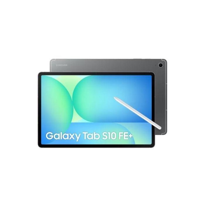 Samsung SM-X620NZAPEUB Galaxy Tab S10+ FE Tablet 13.1" WQXGA+ 12GB RAM 256GB Octa-core con S Pen, IP68 y Cámaras 13MP/12MP Gris Samsung SM-X620NZAPEUB Galaxy Tab S10+ FE Tablet 13.1" WQXGA+ 12GB RAM 256GB Octa-core con S Pen, IP68 y Cámaras 13MP/12MP Gris