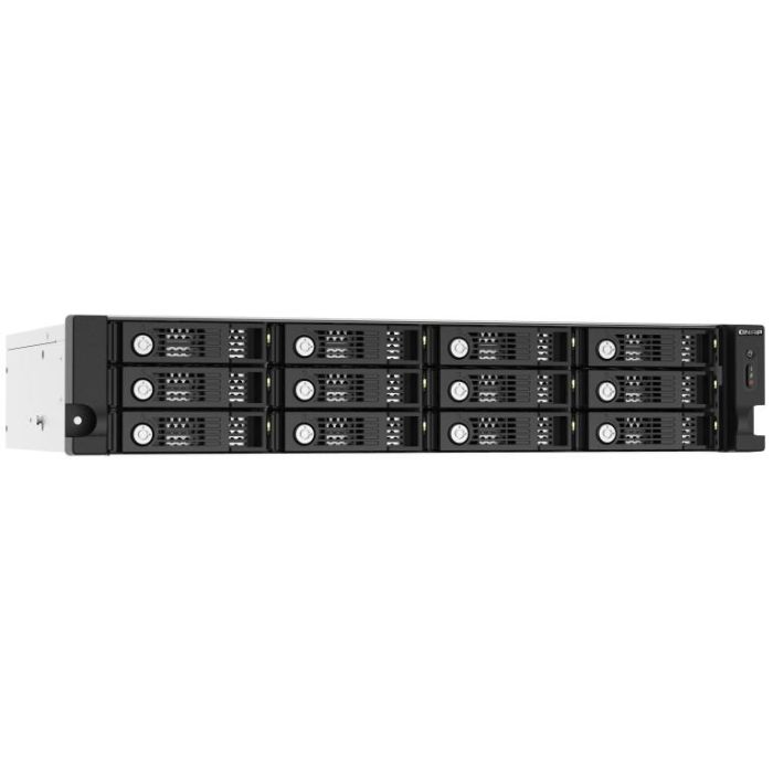 QNAP TL-R1220SEP-RP JBOD de expansión SAS 12Gbps de 12 bahías 2U para discos SAS/SATA 3 QNAP TL-R1220SEP-RP JBOD de expansión SAS 12Gbps de 12 bahías 2U para discos SAS/SATA 3