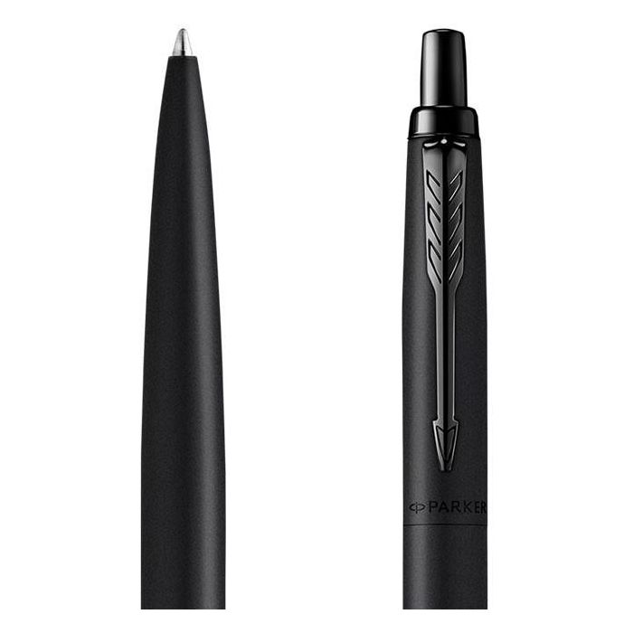 Parker Bolígrafo Jotter XL Monocromo Negro. Diseño ergonómico de tamaño grande para escritura premium. Incluye estuche de regalo. 3
