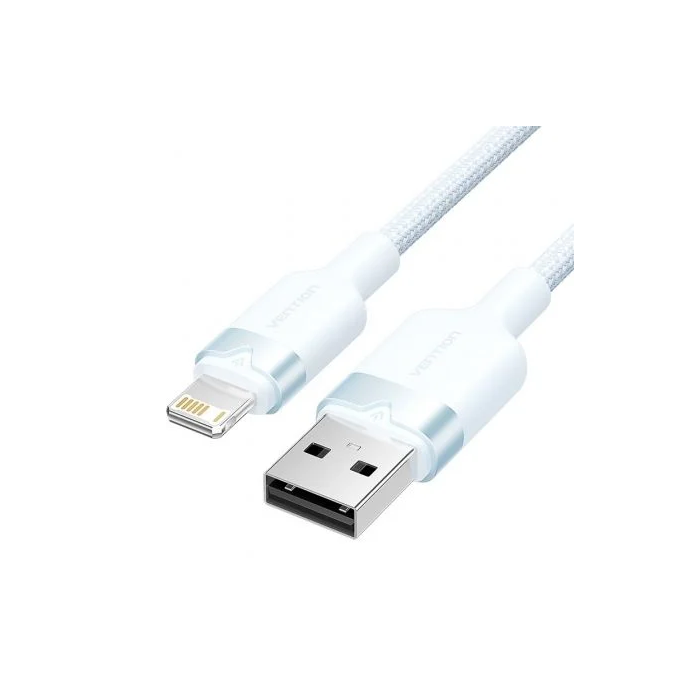 Vention LANSF Cable USB 2.0 Lightning Macho a Lightning Macho 480Mbps 1m Azul