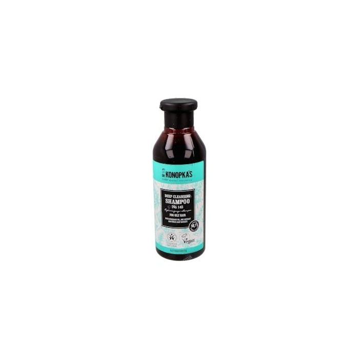 DR. KONOPKA'S Champú Limpieza Profunda Cabello Graso con Romero, Lúpulo y Abedul Orgánico 280ml Vegano