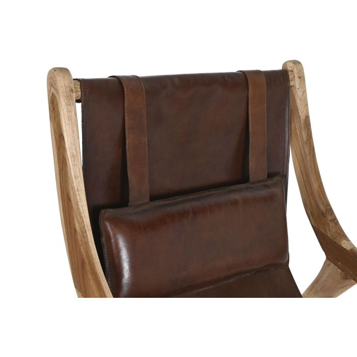 Butaca Item Home DKD Home Decor Natural Marron Oscuro 86 x 86 x 68 cm 4 Butaca Item Home DKD Home Decor Natural Marron Oscuro 86 x 86 x 68 cm 4