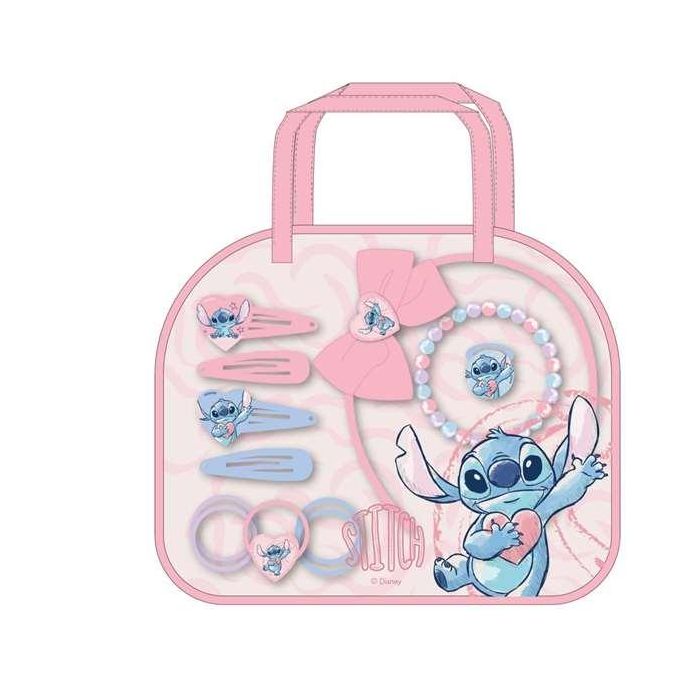 Cerdá Set de Belleza y Accesorios Disney Stitch para Niñas +5 Años, con Display Expositor Original y Color Rosa - 20.9x28.5x1.8 cm 1 Cerdá Set de Belleza y Accesorios Disney Stitch para Niñas +5 Años, con Display Expositor Original y Color Rosa - 20.9x28.5x1.8 cm 1