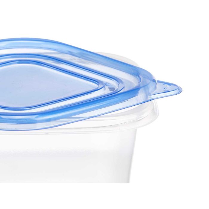 Set 8 Fiambreras Tapa Cuadrada 880Ml Leknes 14X16CM (8 Unidades) 3 Set 8 Fiambreras Tapa Cuadrada 880Ml Leknes 14X16CM (8 Unidades) 3
