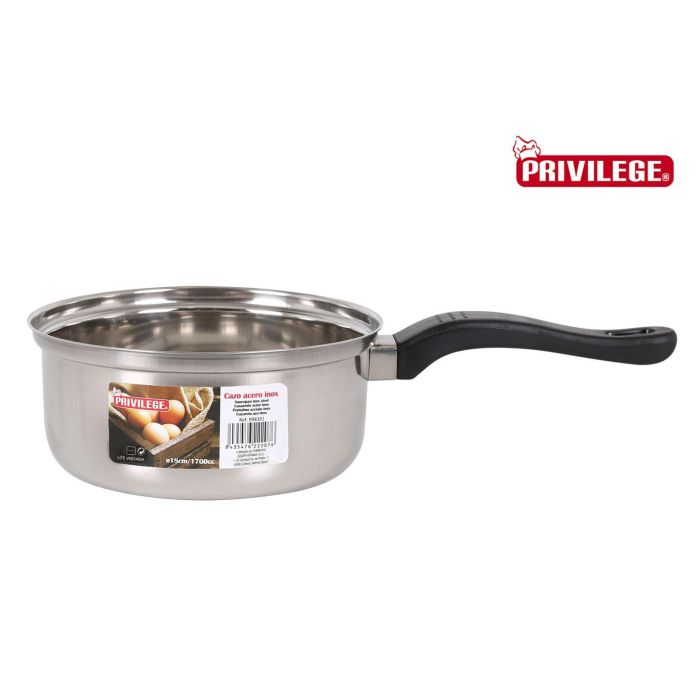 Cazo Privilege 18 cm 1700 ml acero inoxidable (12 Unidades) Cazo Privilege 18 cm 1700 ml acero inoxidable (12 Unidades)