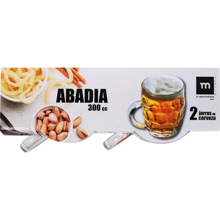 Set 2 Jarras Cerveza Abadía 300 cc - Inde (24 Cajas) 3 Set 2 Jarras Cerveza Abadía 300 cc - Inde (24 Cajas) 3