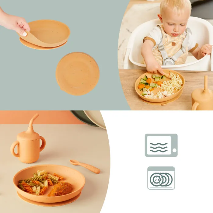 Babymoov BBM3661276192812 Set de Comida para Bebé como un Adulto A partir de 9 Meses en Silicona Little Arty 4