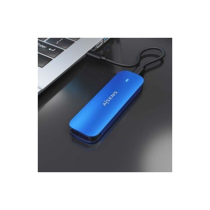 AISENS - CAJA EXTERNA M.2 (NGFF) ASM2-026BLU NVMe A USB3.2 GEN2, AZUL 4 AISENS - CAJA EXTERNA M.2 (NGFF) ASM2-026BLU NVMe A USB3.2 GEN2, AZUL 4