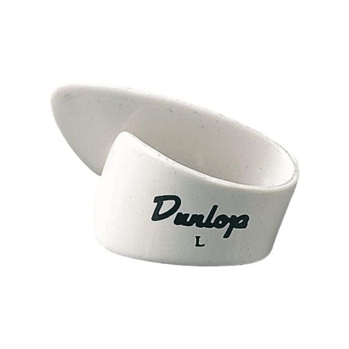Dunlop Púas Dedo Blanco Large - Bolsa De 12 Unidades