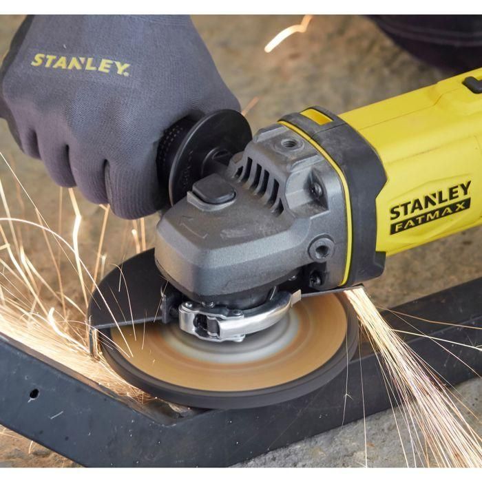 Amoladora 125 mm - Litio 18V - 2 Baterías 4Ah - STANLEY FATMAX V20 - SFMCG400M2K-QW 2
