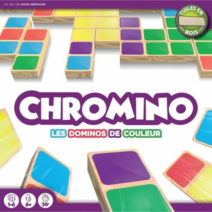 Chromino|Asmodee - Juego de dominó de colores 2