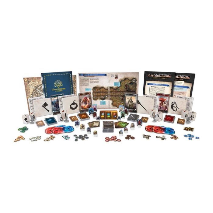 Gloomhaven Fauces Del León Juego de Mesa Cooperativo de Combate Táctico en Mundo de Fantasía 1