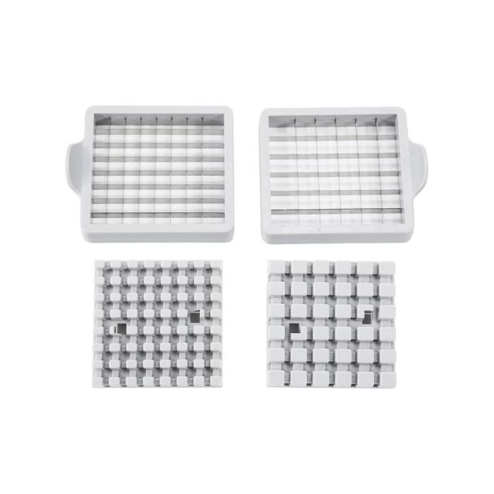 Quttin Cortador de Patatas de Acero con 2 Hojas - 26 x 9 x 12.5 cm (8 Unidades) 9