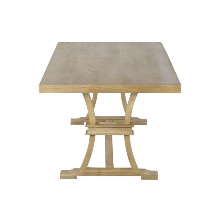 Mesa de Comedor Home ESPRIT Natural Madera Madera de mango 10