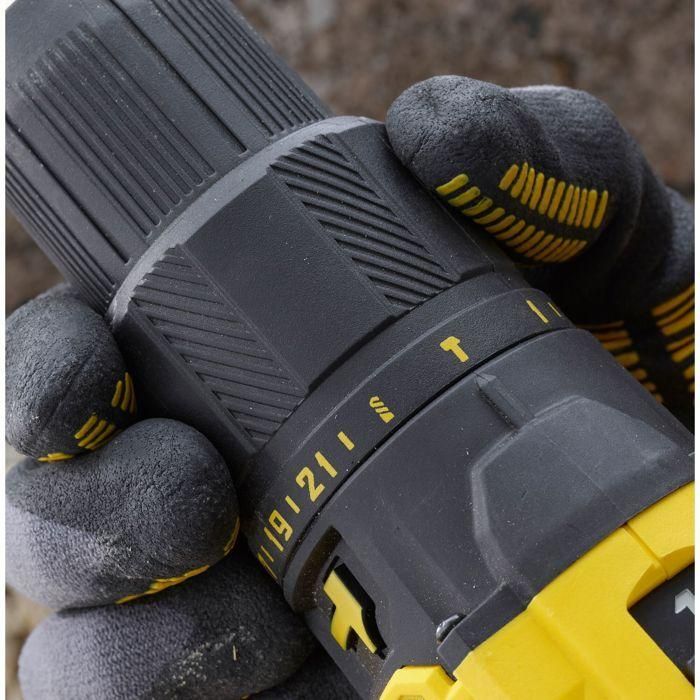Stanley FATMAX V20 SFMCD711D22-QW Taladro atornillador de impacto, 50 Nm, Litio 18V, 2 Baterías 2Ah 4 Stanley FATMAX V20 SFMCD711D22-QW Taladro atornillador de impacto, 50 Nm, Litio 18V, 2 Baterías 2Ah 4