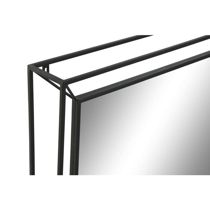 DKD Home Decor Espejo Vintage Negro 10 x 90 x 90 cm 2