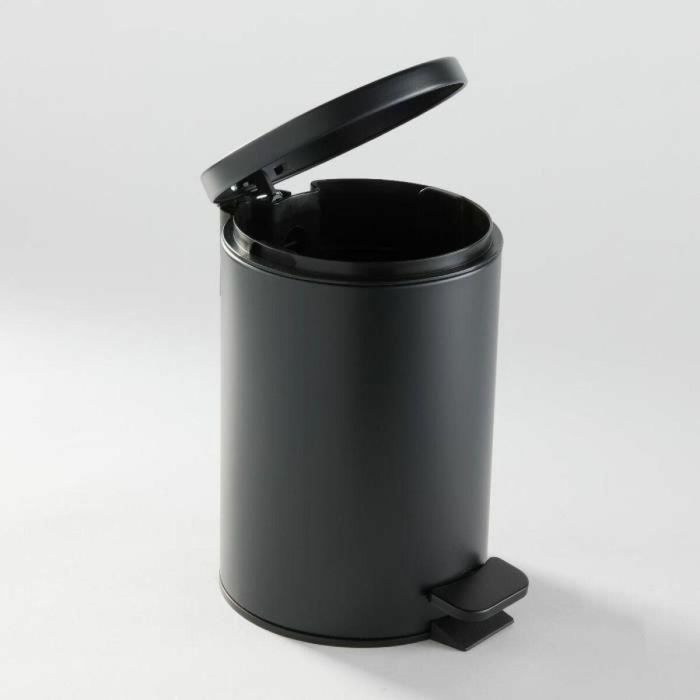 Today TOD3574641271206 Papelera Baño HOY UTILITY 3 L Polipropileno Negro Suave Ø 17 x H 25 cm 3 Today TOD3574641271206 Papelera Baño HOY UTILITY 3 L Polipropileno Negro Suave Ø 17 x H 25 cm 3