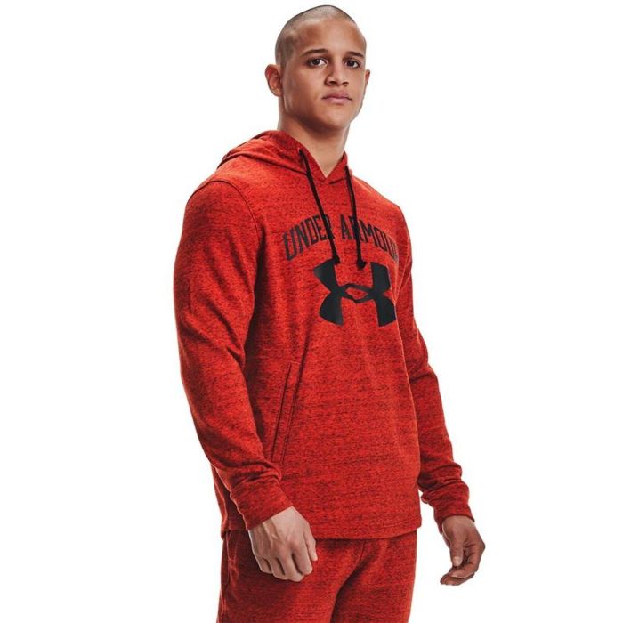 Sudadera con Capucha Hombre Under Armour Rival Terry Rojo 3