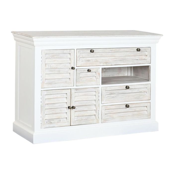 Cajonera Romantico DKD Home Decor Blanco 40 x 80 x 115 cm Cajonera Romantico DKD Home Decor Blanco 40 x 80 x 115 cm