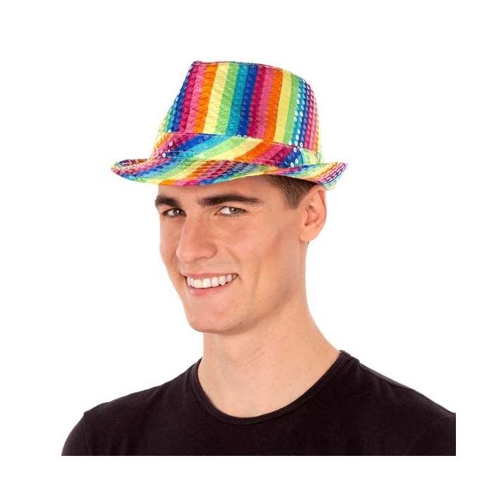 My Other Me Sombrero Lentejuelas Rainbow Multicolor Talla 58 Adulto Poliéster 1 My Other Me Sombrero Lentejuelas Rainbow Multicolor Talla 58 Adulto Poliéster 1